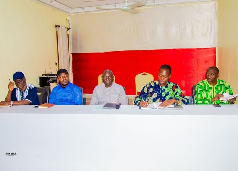 Le présidium du Conseil fédération de la FBBB, ce samedi 29 novembre 2025 à Azovè